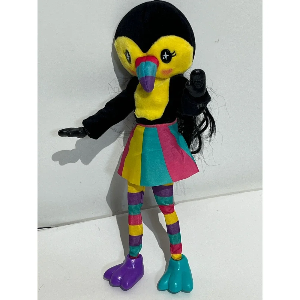 Barbie Cutie Reveal Toucan Doll Black Hair Multi Color Outfit HJL60
